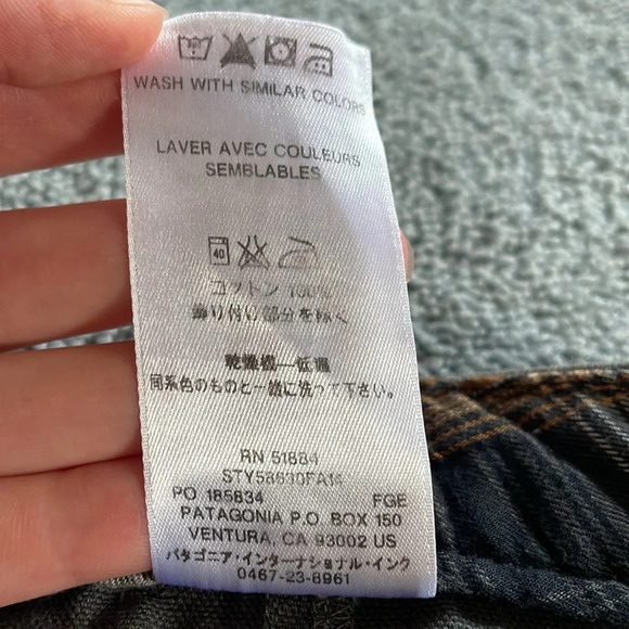 Patagonia Prairie Dawn Skirt Women’s 2 Organic Cotton Outdoor Short Hiking Skirt - Picture 3 of 13